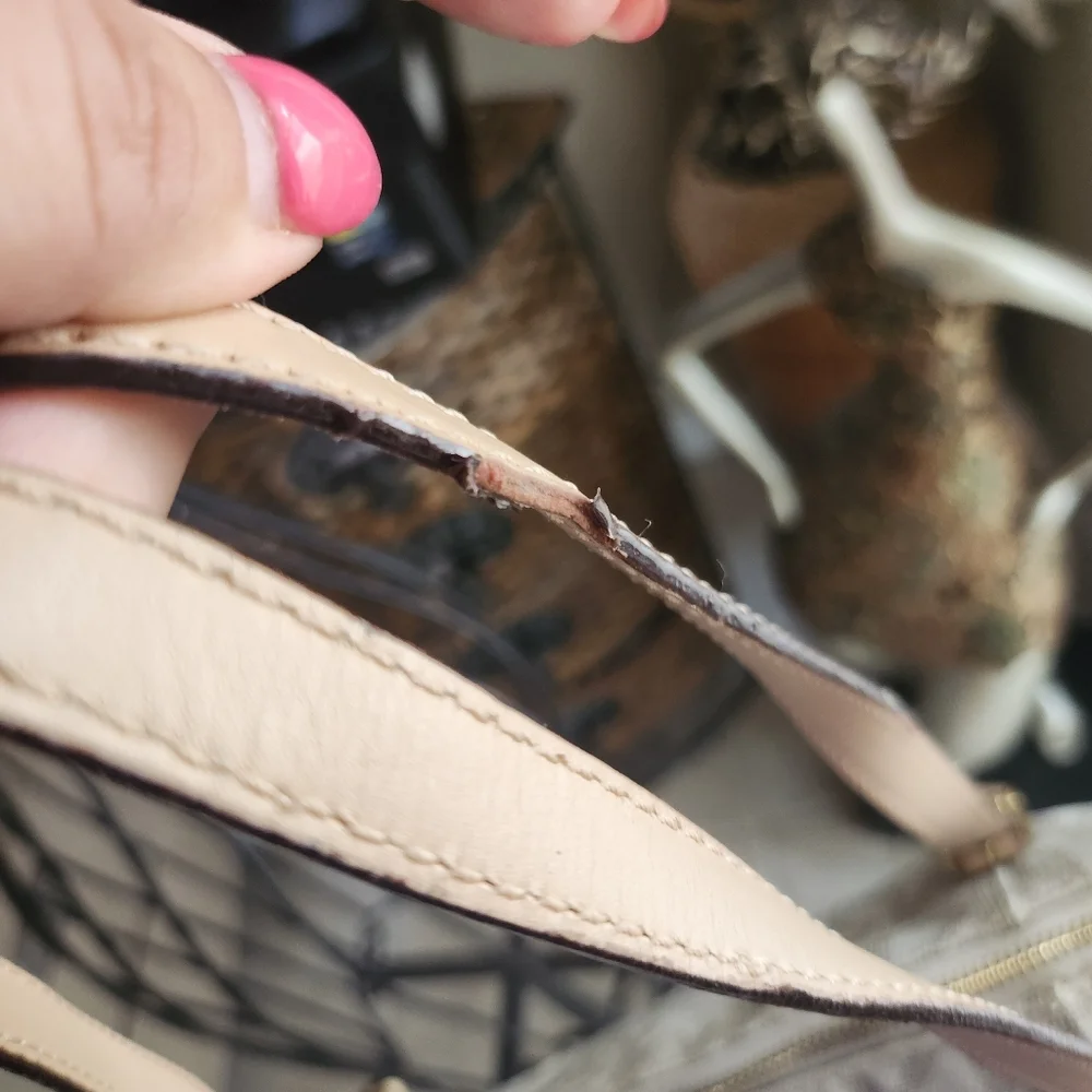 Michael Kors jet set travel large signature tote